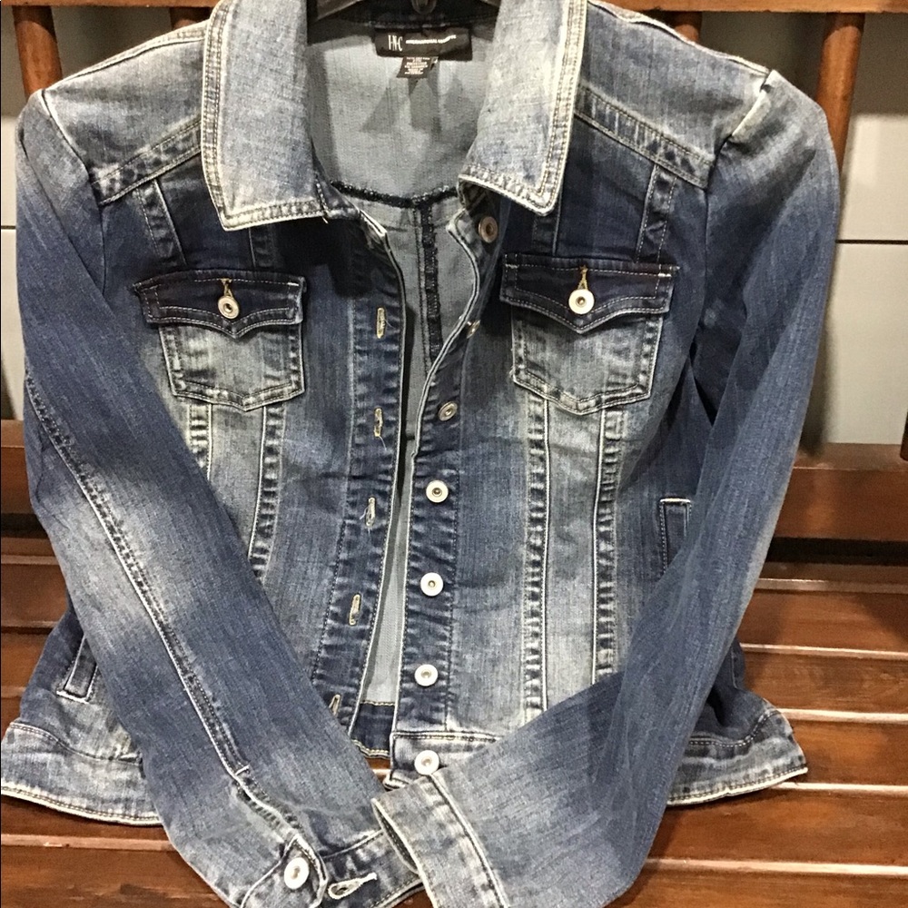 INC International Concepts Jean Jacket